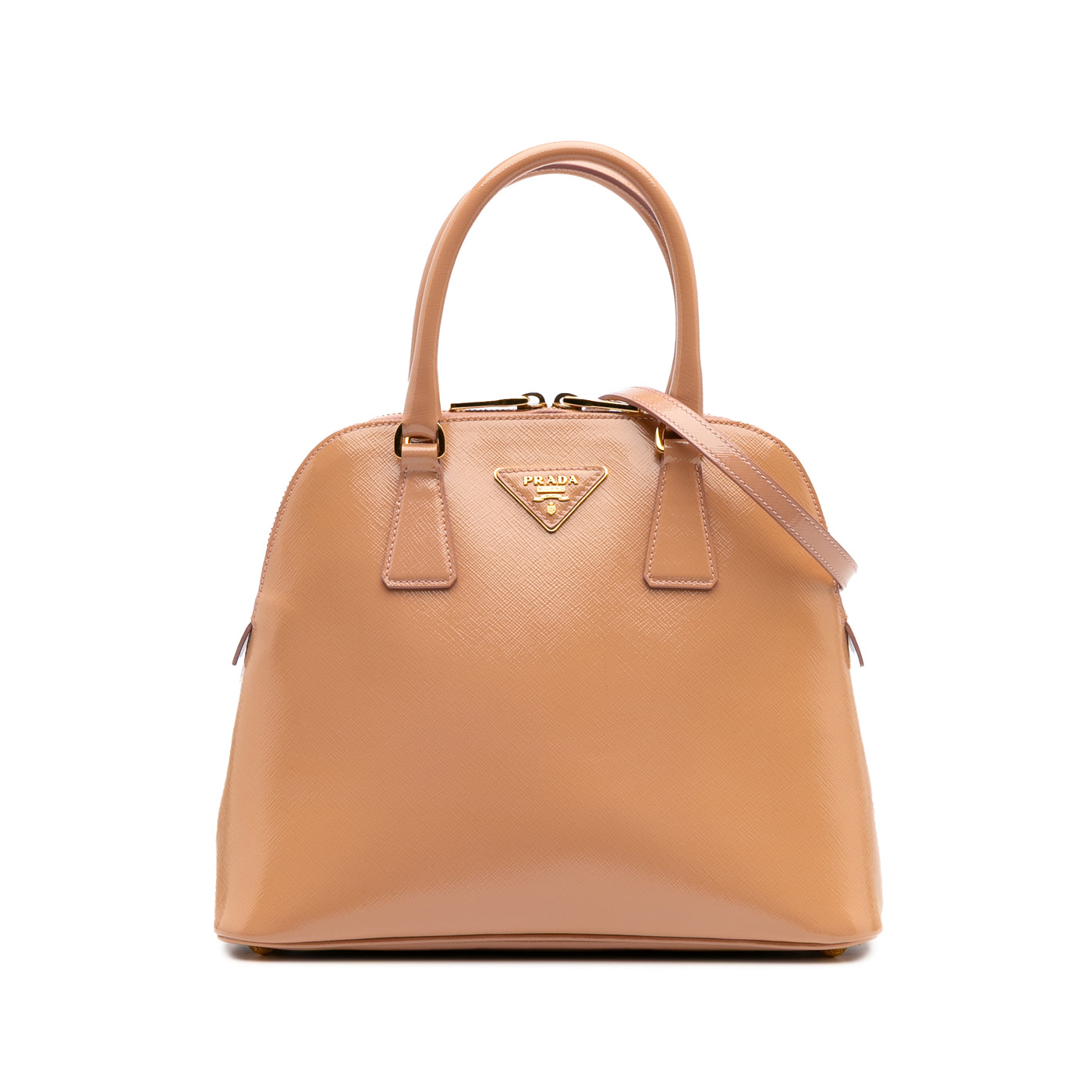 Medium Saffiano Vernice Promenade Satchel - Image 1