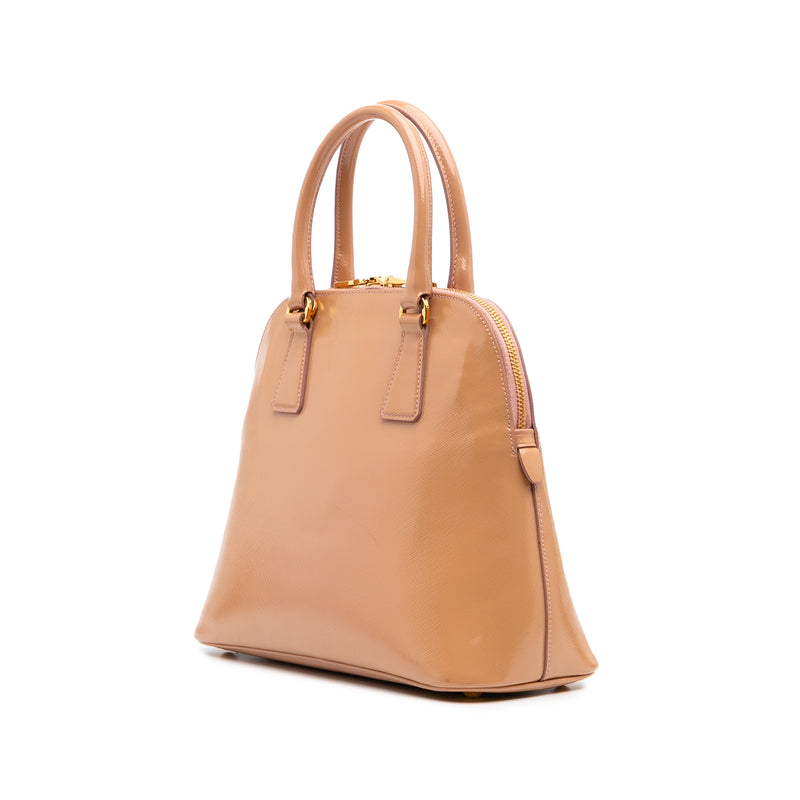 Medium Saffiano Vernice Promenade Satchel - Image 2