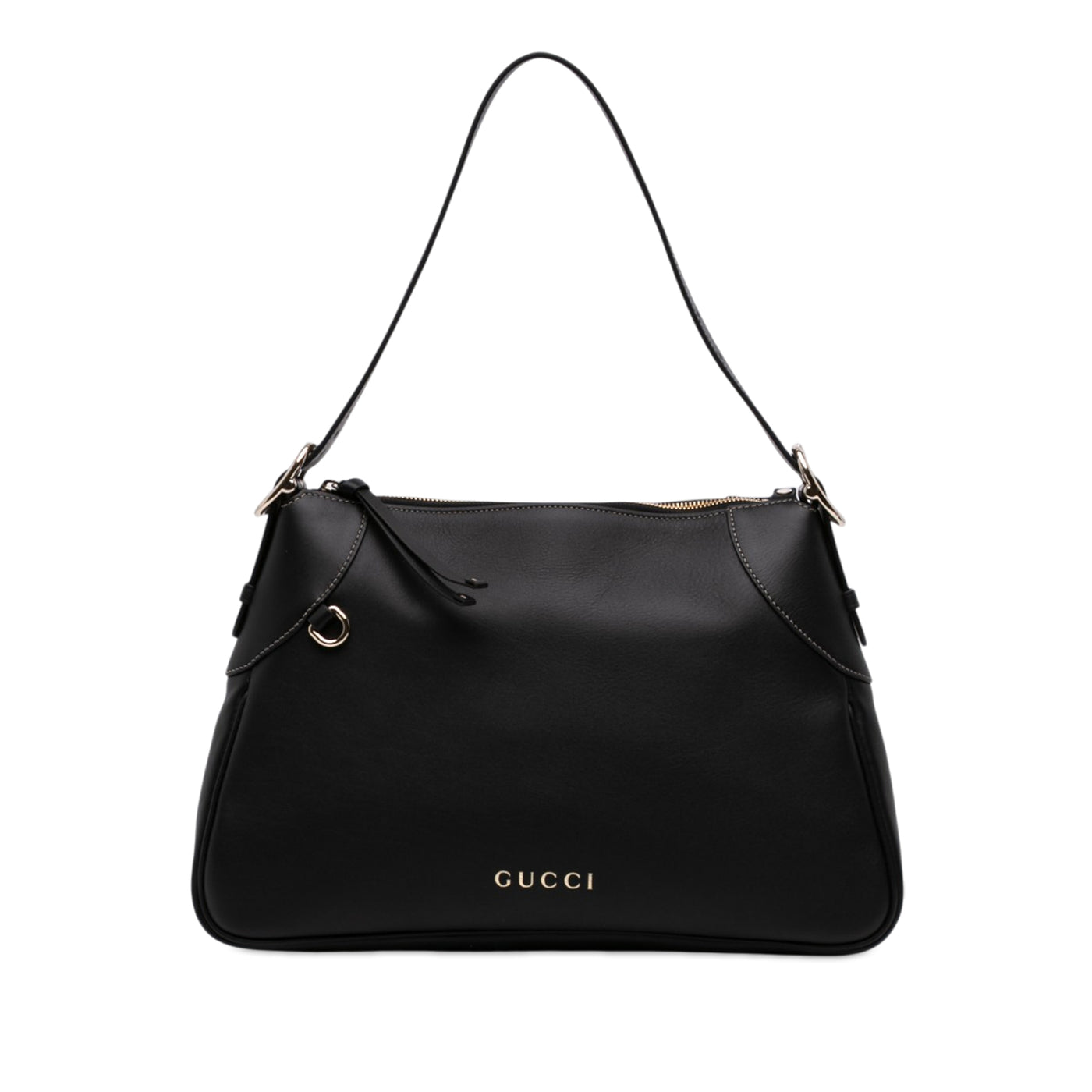 Medium Calfskin GG Emblem Shoulder Bag - Image 1