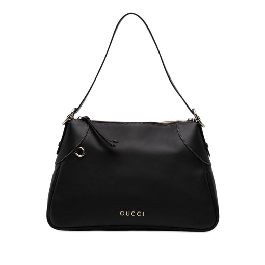 Medium Calfskin GG Emblem Shoulder Bag - Image 1