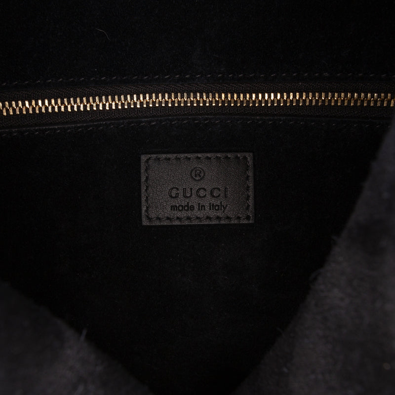 Medium Calfskin GG Emblem Shoulder Bag - Image 5