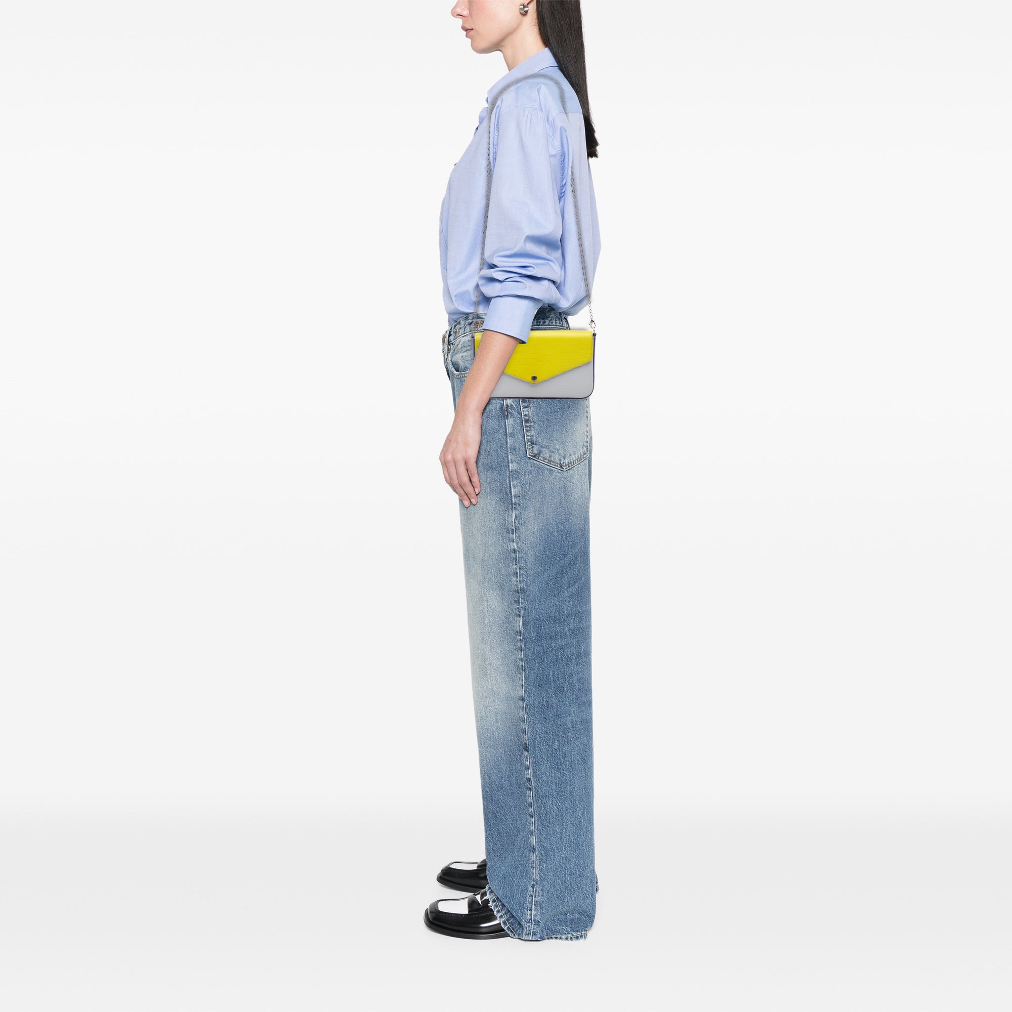 Epi Tricolor Pochette Felicie - Image 11