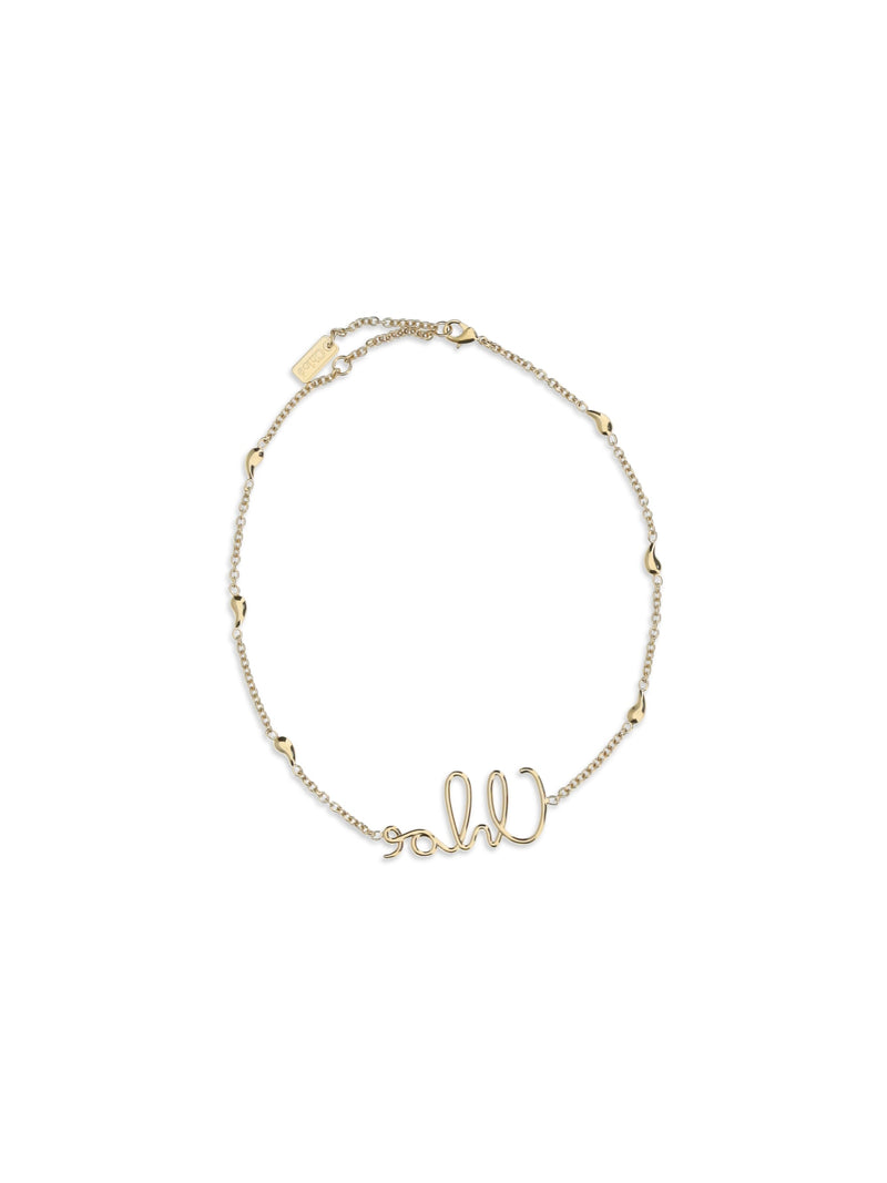 Chloé Necklace — Gold Brass Necklaces