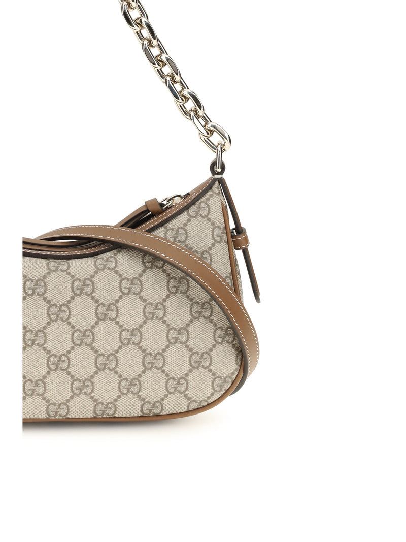 Gucci Shoulder Bag — Beige Fabric