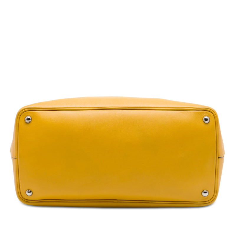 City Calf Leather Buckle Tote - Image 3