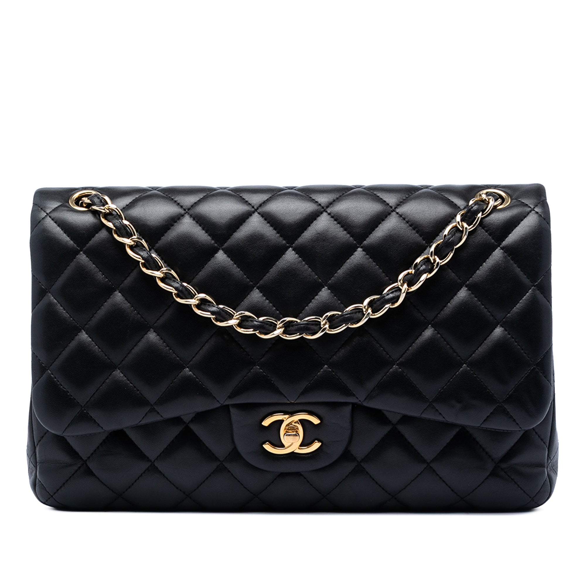 Jumbo Classic Lambskin Double Flap - Image 1