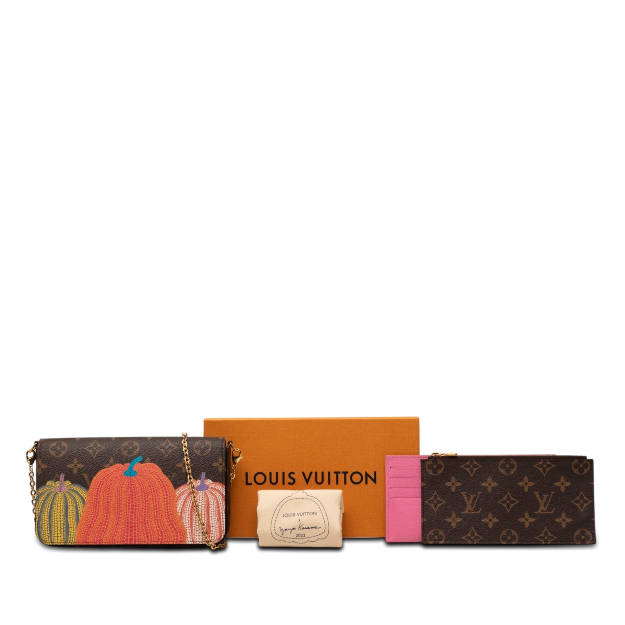Yayoi Kusama Monogram Pumpkins Pochette Felicie - Image 7