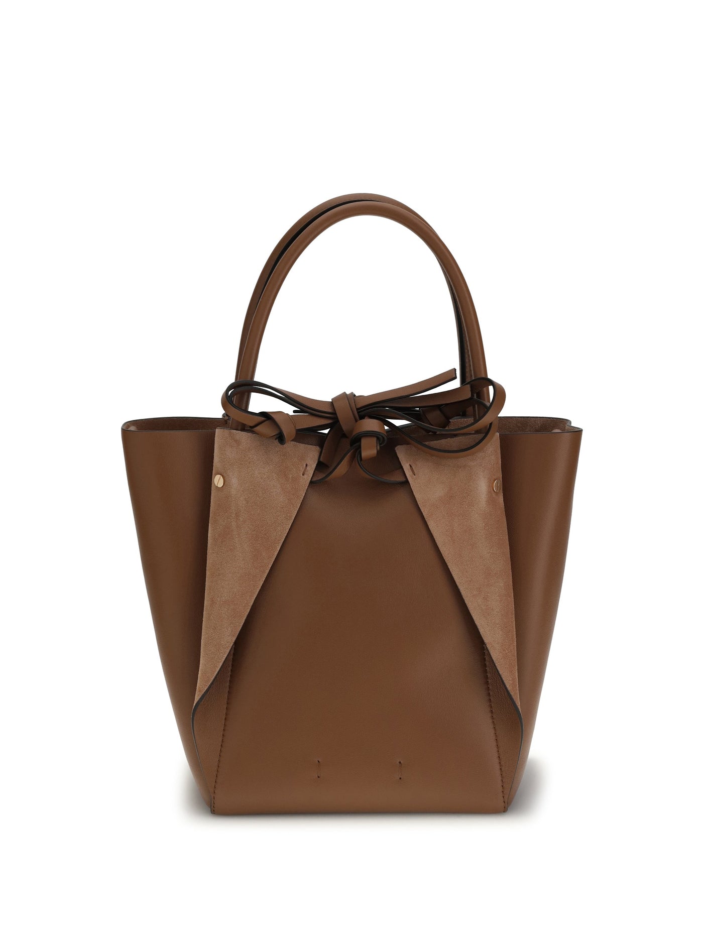 Gabriela Hearst Marija Shoulder Bag — Brown Lamb Ovis Aries