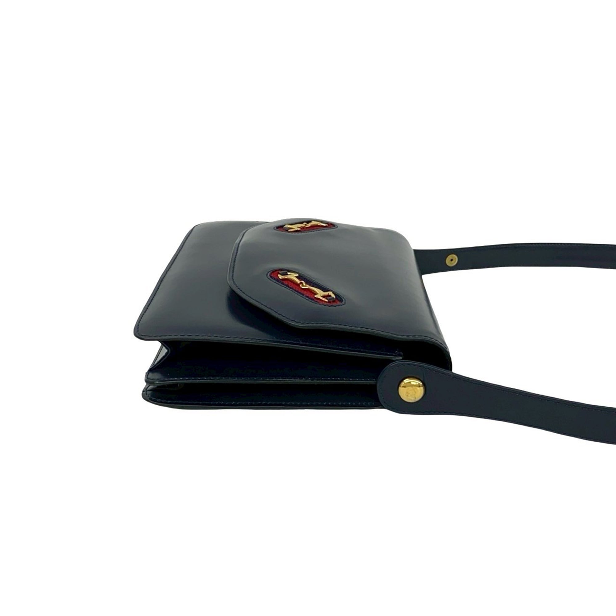 Calfskin Horsebit Crossbody - Image 6