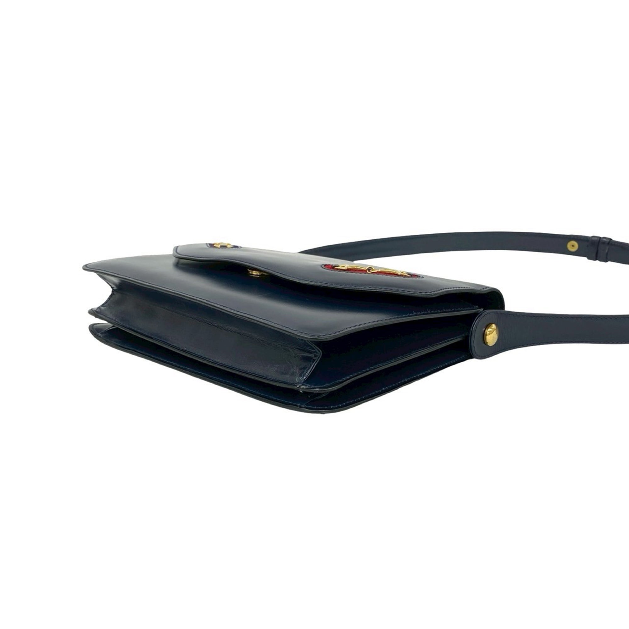 Calfskin Horsebit Crossbody - Image 8