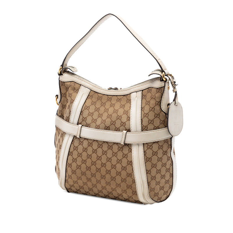 Medium GG Canvas Running Satchel - Image 2