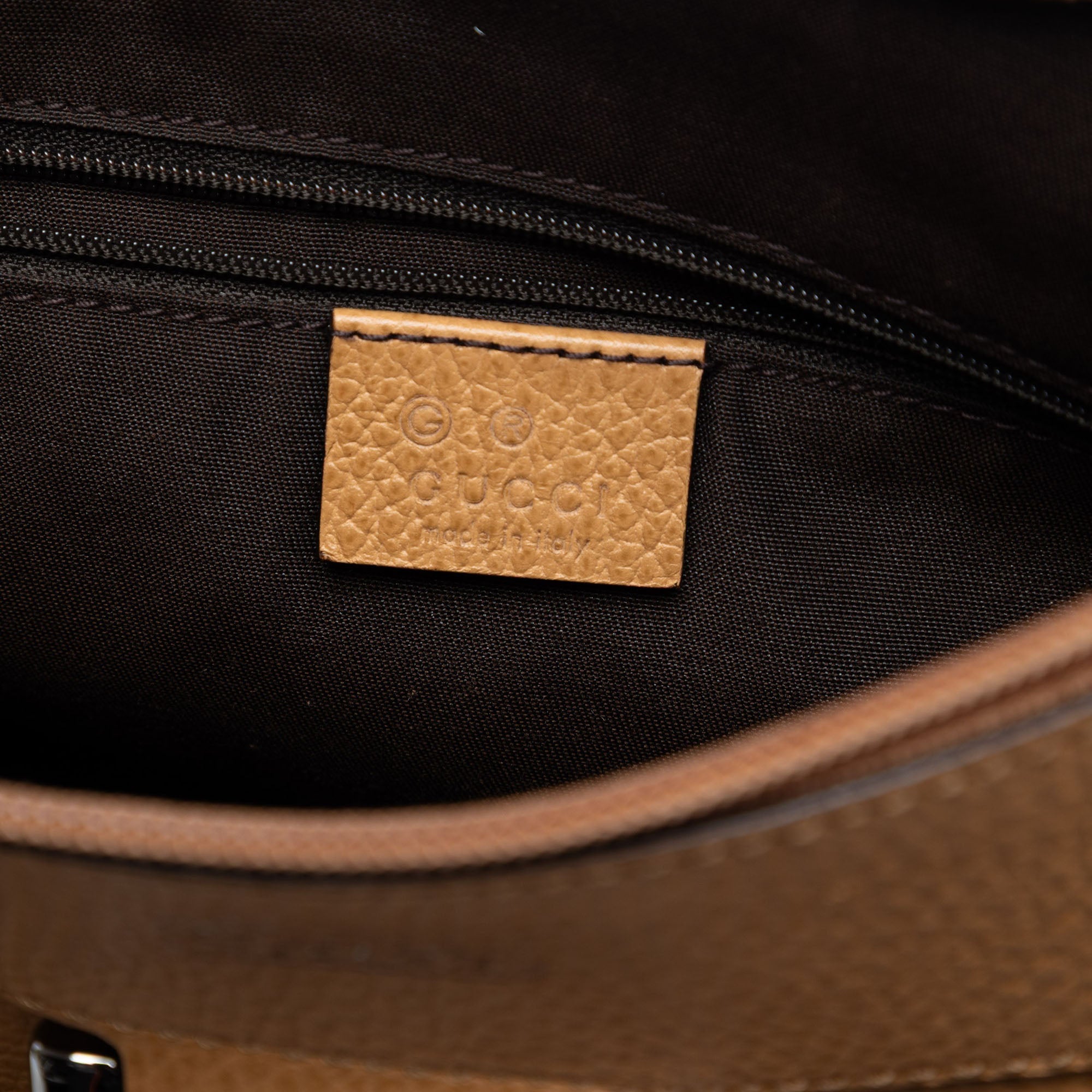 Leather Abbey D Ring Shoulder Bag - Image 5