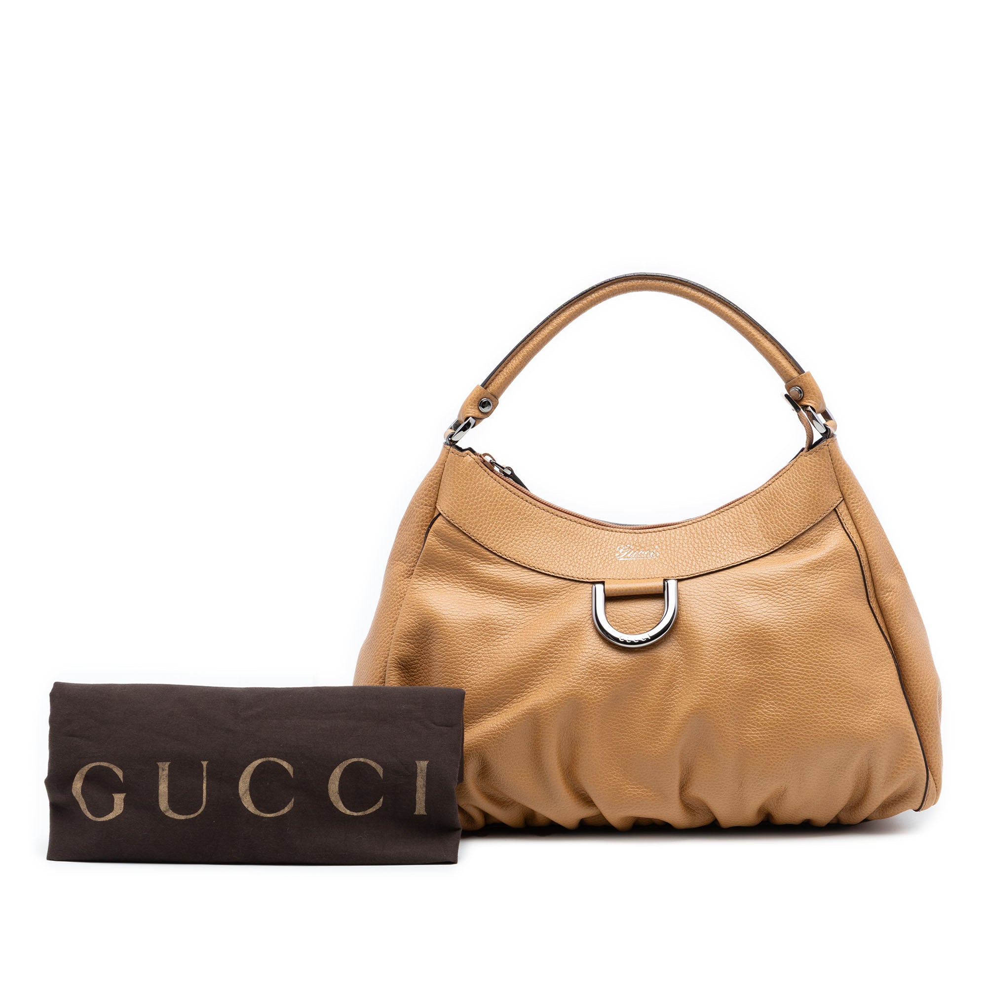 Leather Abbey D Ring Shoulder Bag - Image 8