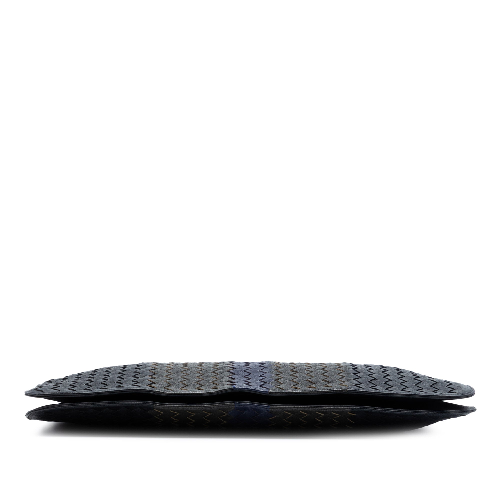 Nappa Intrecciato Club Fume Briefcase - Image 3