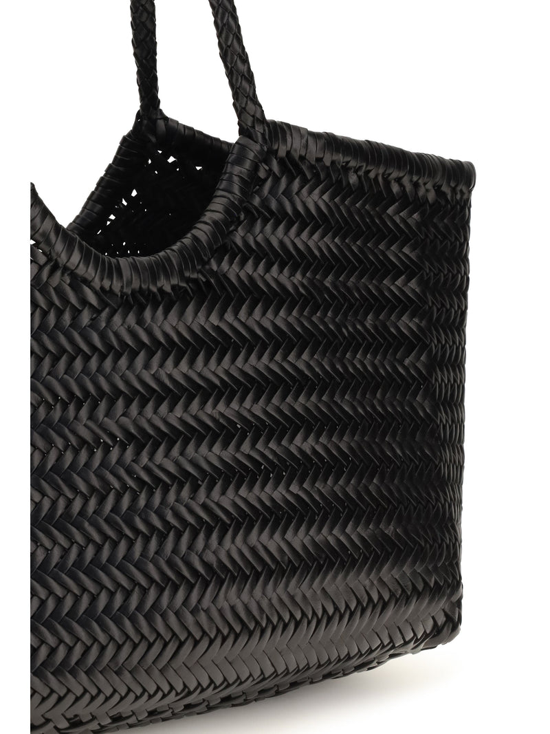 Dragon Diffusion Nantucket Tote Bag — Black Calf Leather Bos Taurus