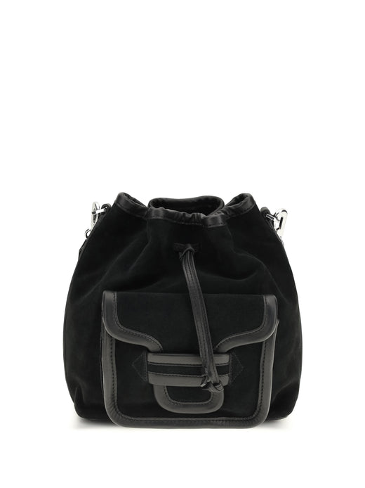 Pierre Hardy Alpha Bucket Bag — Black Calf Leather Bos Taurus
