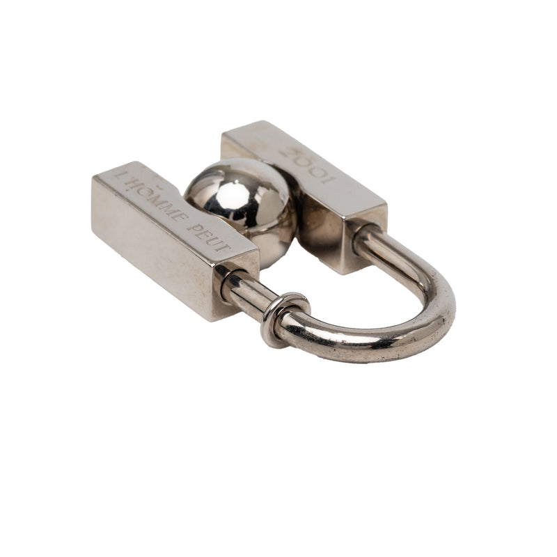Palladium Plated L Homme Peut Embellir La Terre Cadena Charm - Image 4