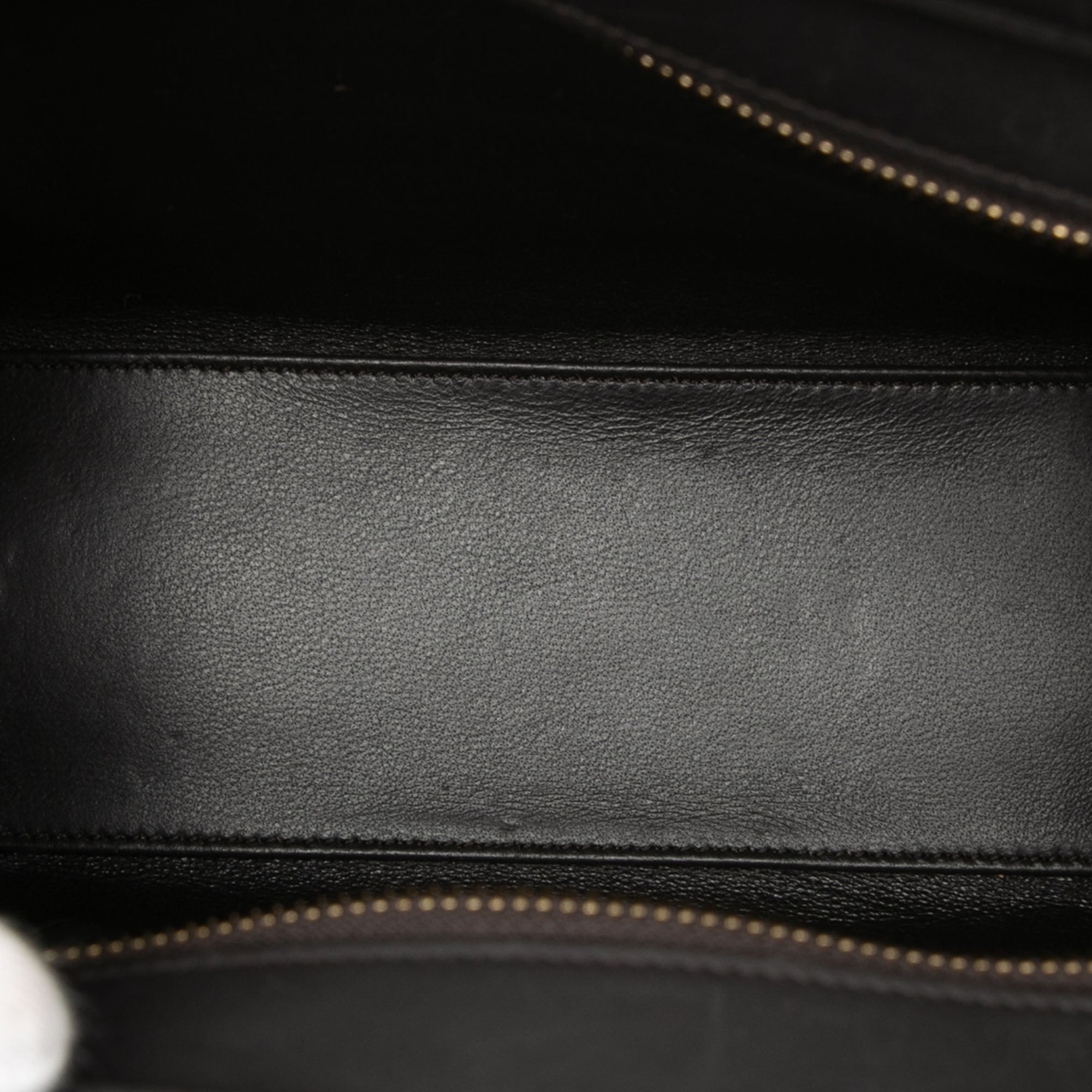 Nano Tricolor Nubuck and Drummed Calfskin Luggage Tote - Image 4