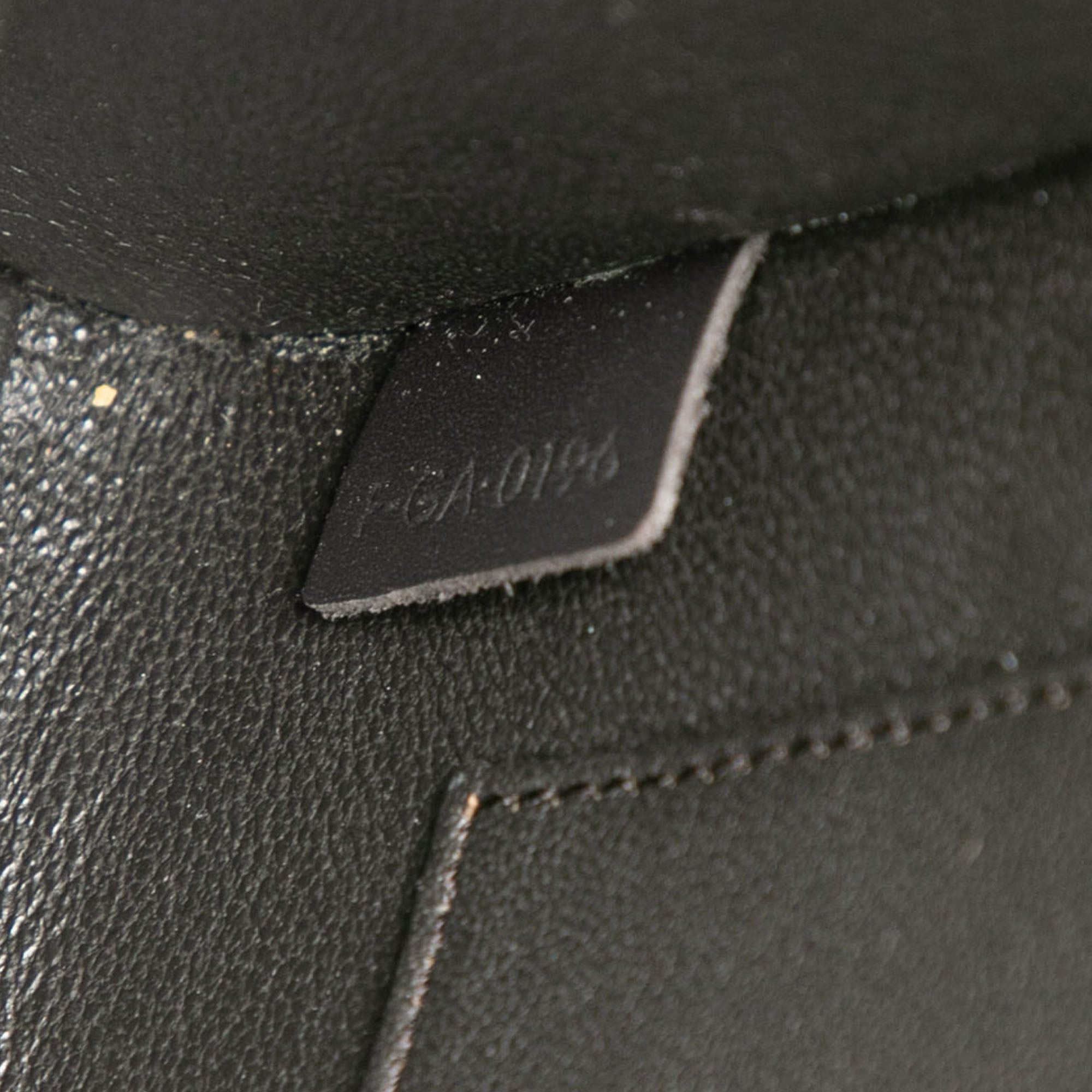 Nano Tricolor Nubuck and Drummed Calfskin Luggage Tote - Image 6