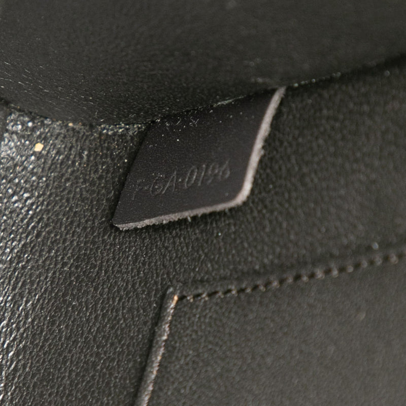 Nano Tricolor Nubuck and Drummed Calfskin Luggage Tote - Image 6
