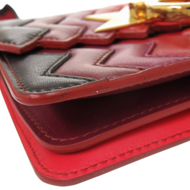 Sara Battaglia Mini Leather Zigzag Gancini Crossbody - Image 15