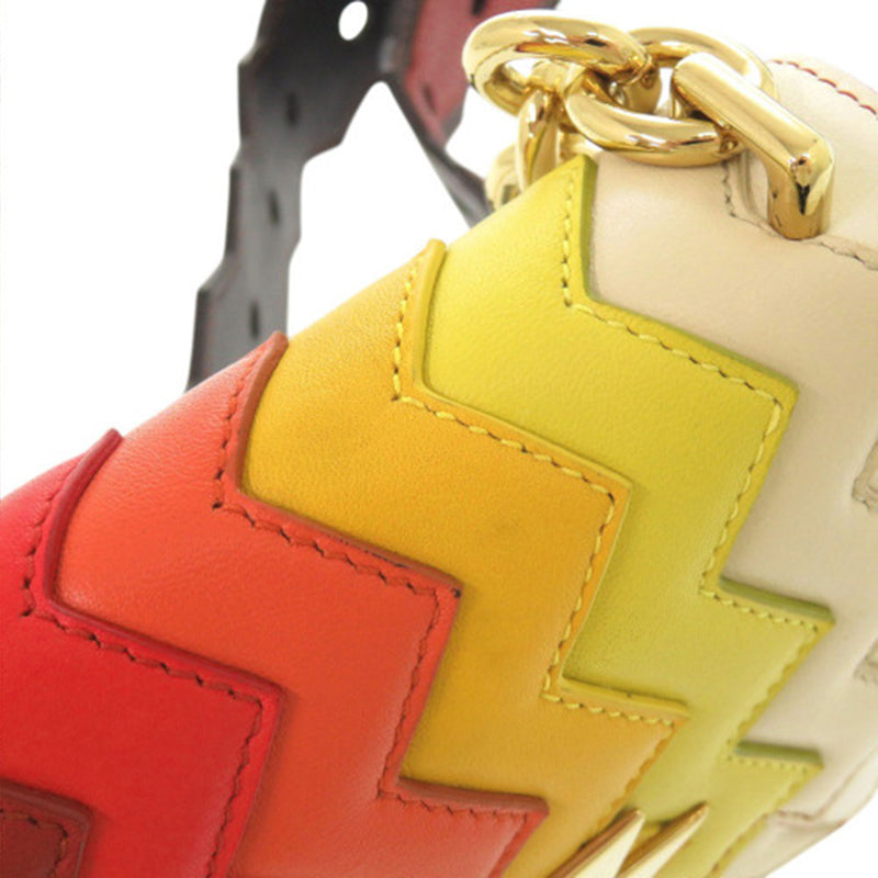 Sara Battaglia Mini Leather Zigzag Gancini Crossbody - Image 18