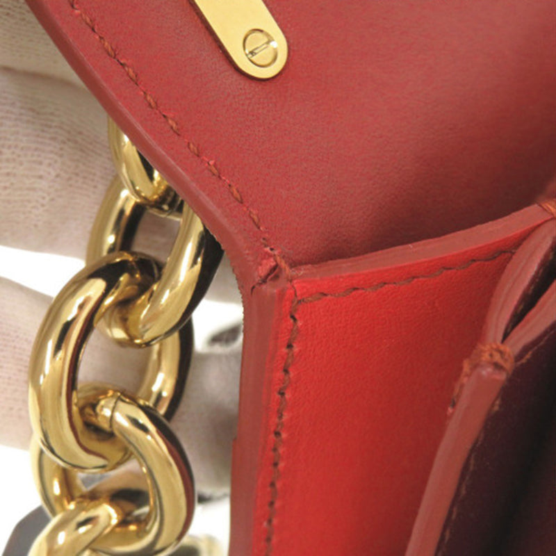 Sara Battaglia Mini Leather Zigzag Gancini Crossbody - Image 21