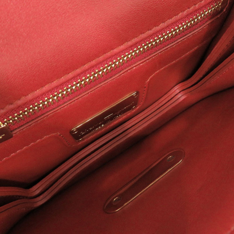Sara Battaglia Mini Leather Zigzag Gancini Crossbody - Image 6