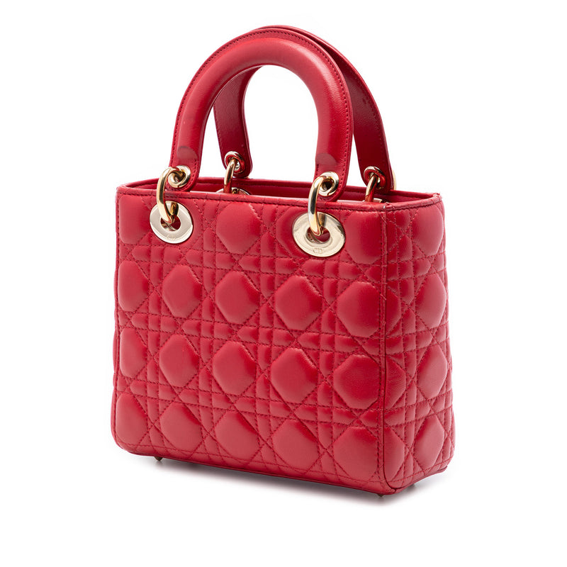 Small Lambskin Cannage MyABCDior Lady Dior - Image 2