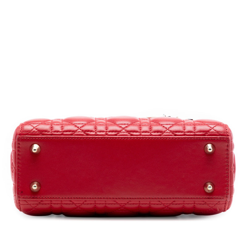 Small Lambskin Cannage MyABCDior Lady Dior - Image 3