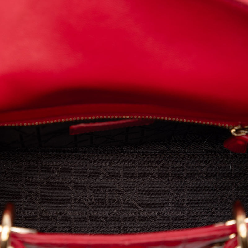 Small Lambskin Cannage MyABCDior Lady Dior - Image 4