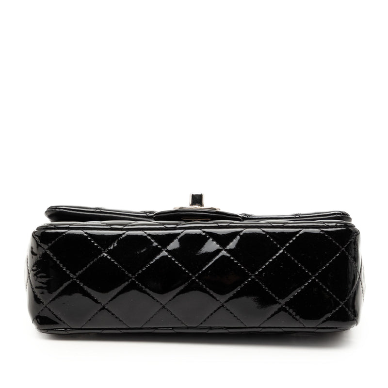 Mini Rectangular Classic Patent Single Flap - Image 3