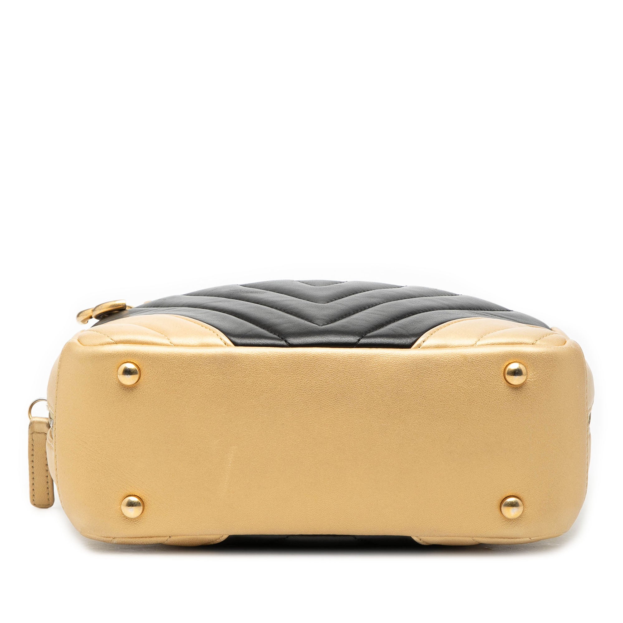 CC Chevron Lambskin Camera Shoulder Bag - Image 3