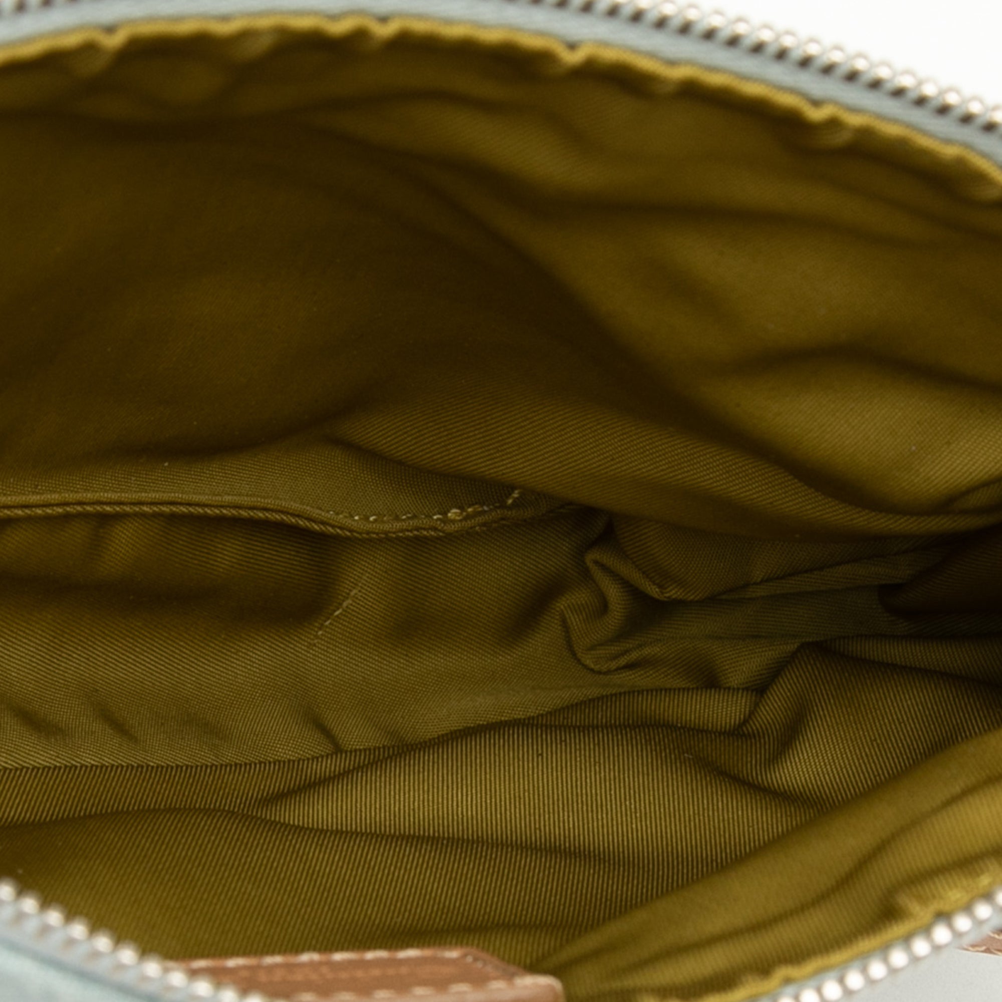 Mini Denim Saddle Pochette - Image 4
