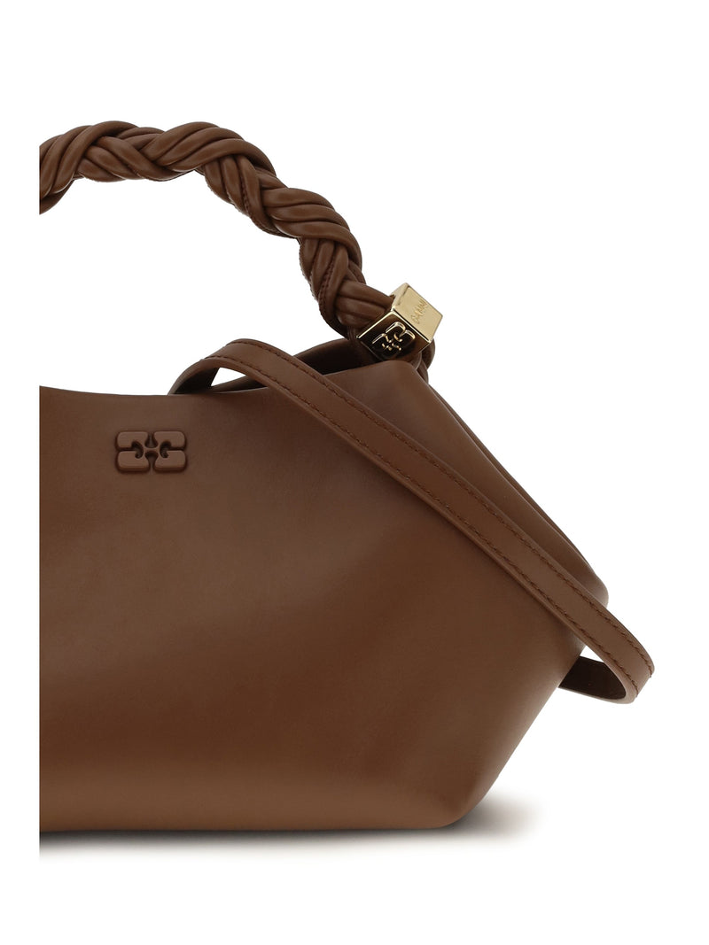 Ganni Bou Shoulder Bag — Brown