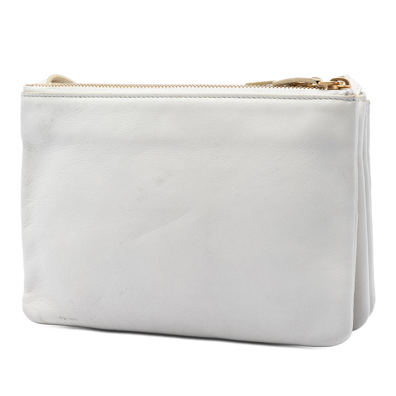 Small Lambskin Trio Crossbody - Image 2