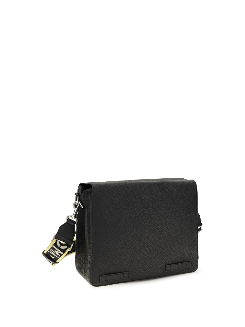 Fendi Roma Crossbody Bag — Black Calf Leather Bos Taurus