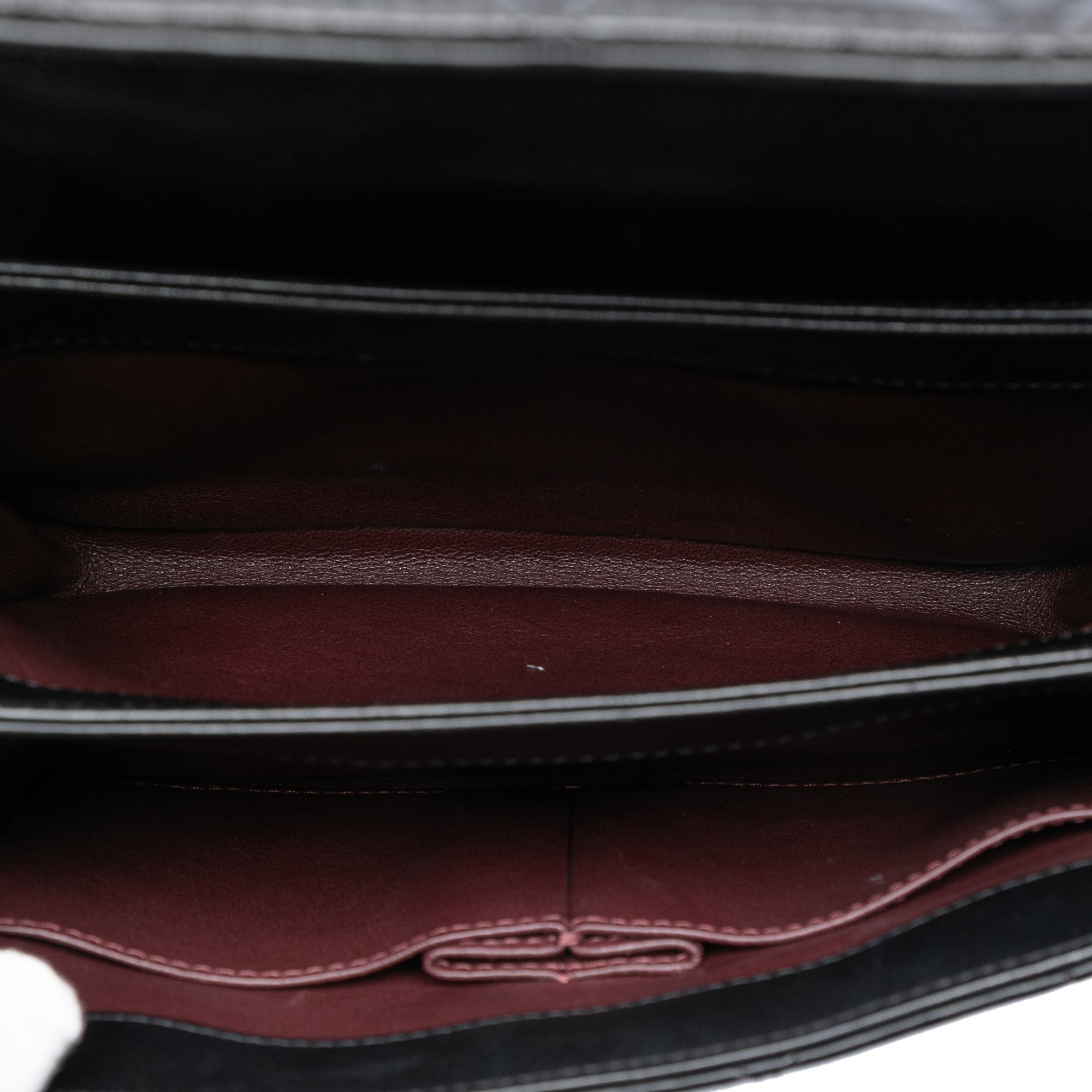 Small Quilted Lambskin Trendy CC Top Handle Flap - Image 4