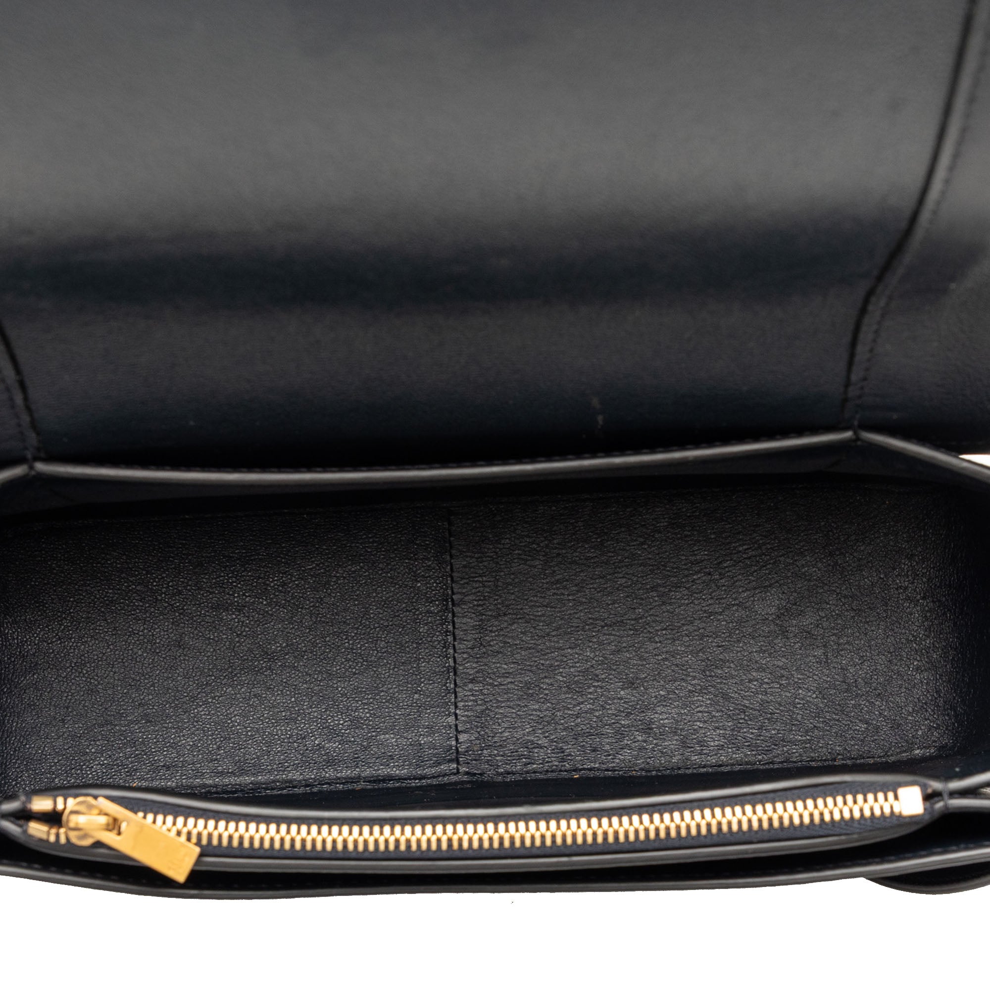 Medium Shiny Smooth Calfskin Frame Shoulder Bag - Image 4