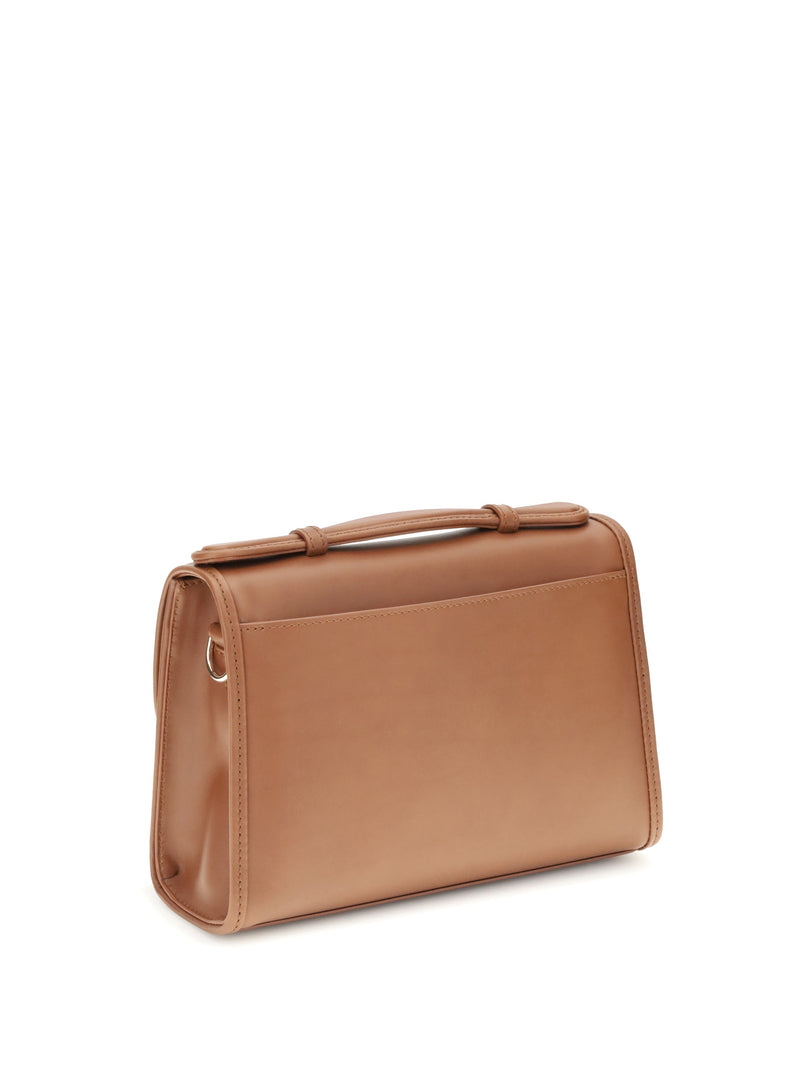Gabriela Hearst Leonora Shoulder Bag — Brown Leather