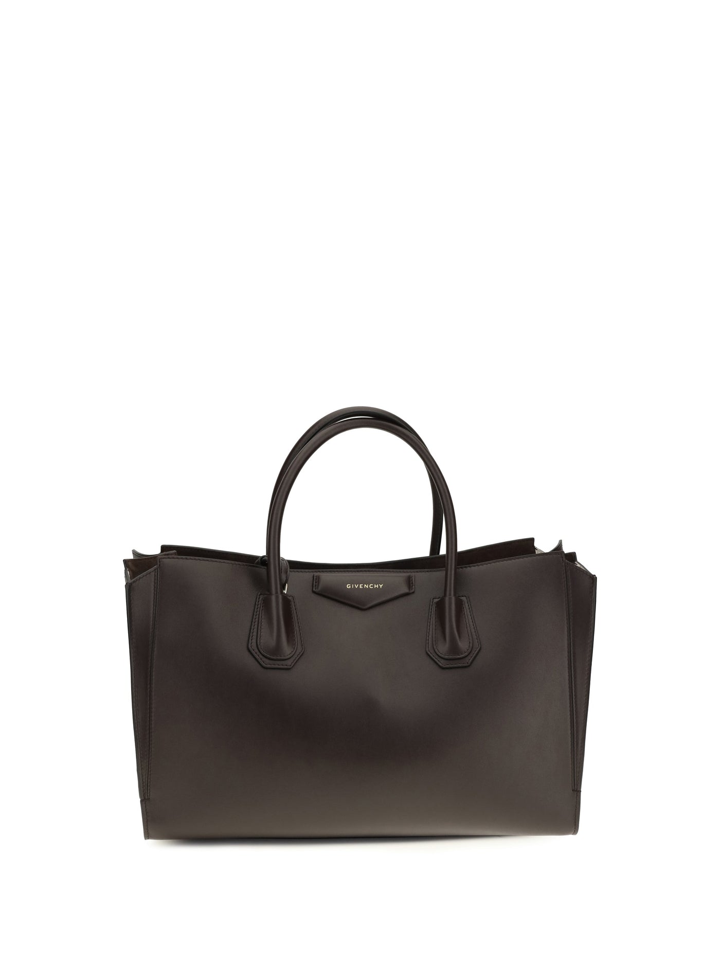 Givenchy Antigona Catchall Shoulder Bag — Brown Calf Leather Bos Taurus