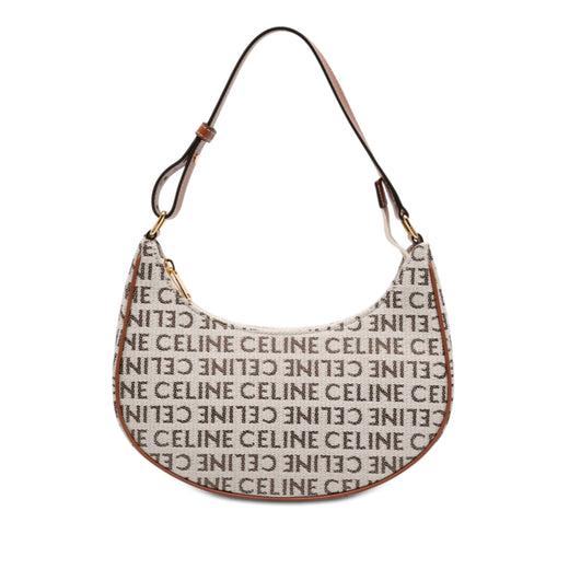 Medium Canvas Logo Ava Shoulder Bag - Image 1