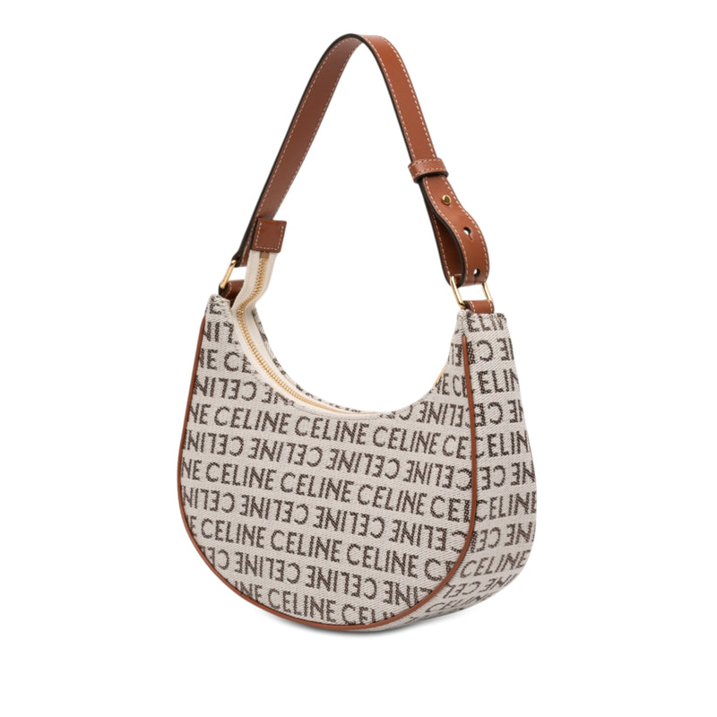 Medium Canvas Logo Ava Shoulder Bag - Image 2