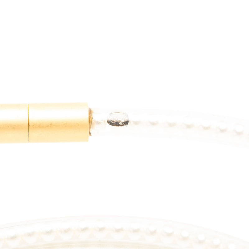 Plated PVC Faux Pearl Gold Plated Choker Necklace - Image 4