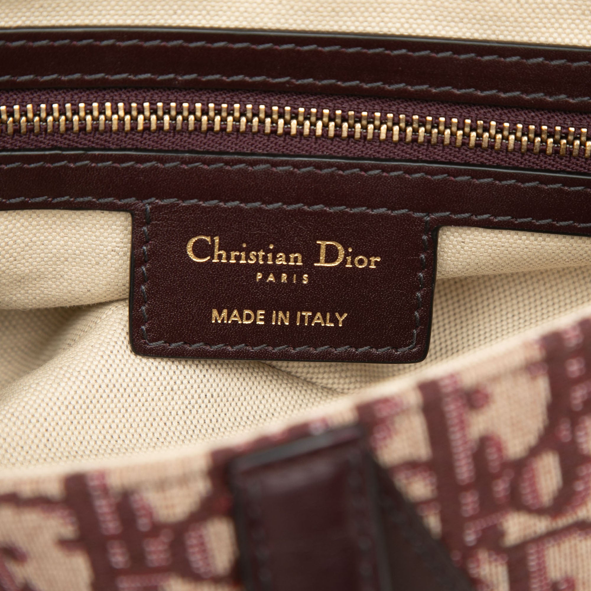 Oblique Canvas Saddle Bag - Image 5