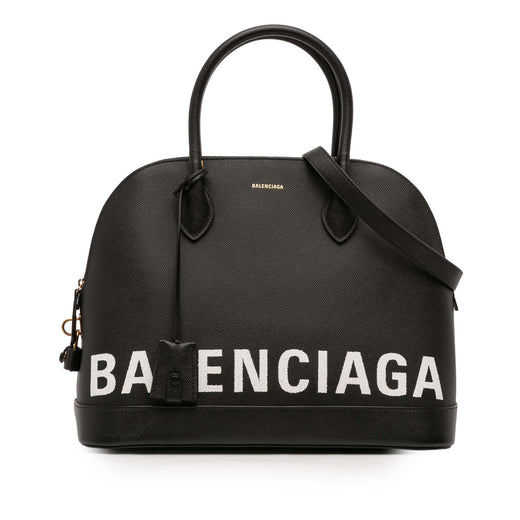 Grained Calfskin Ville Top Handle Bag M - Image 1