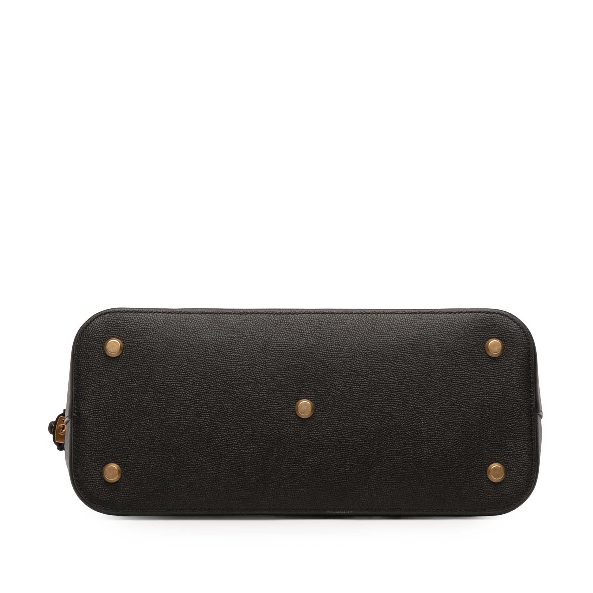Grained Calfskin Ville Top Handle Bag M - Image 3