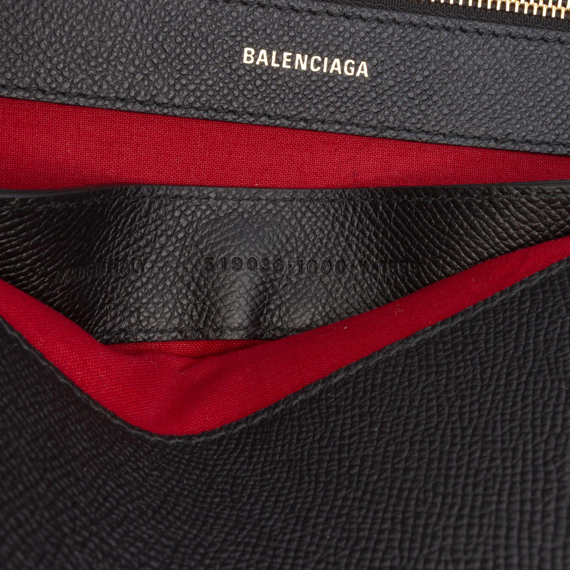 Grained Calfskin Ville Top Handle Bag M - Image 6