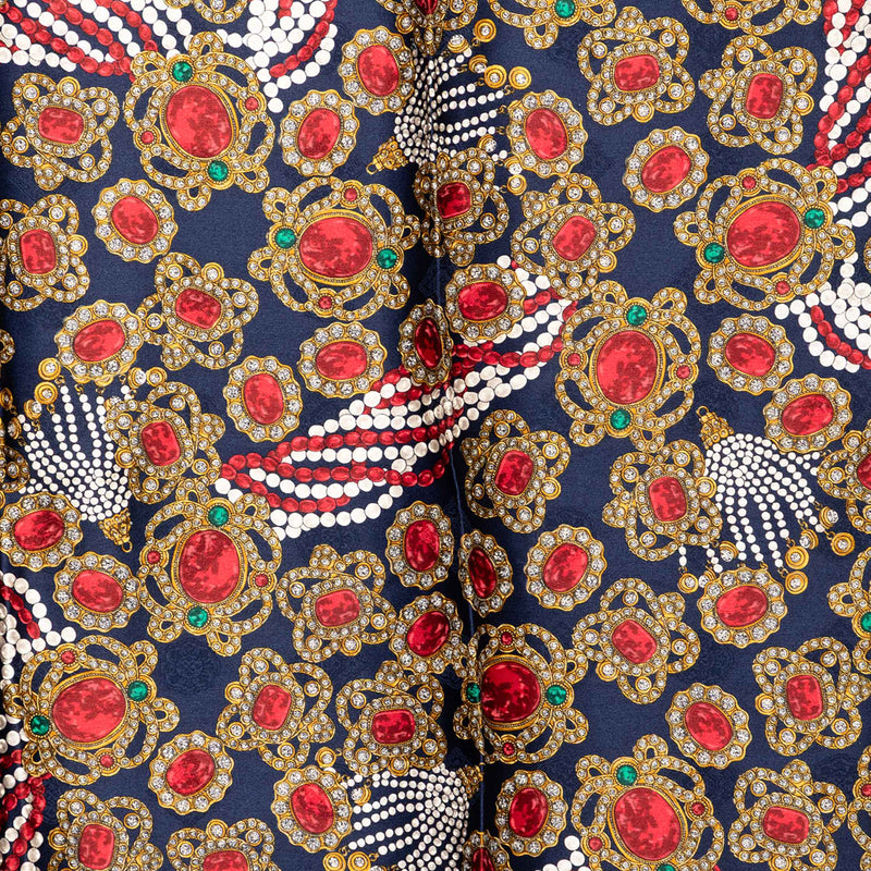Gripoix Print Silk Scarf - Image 6