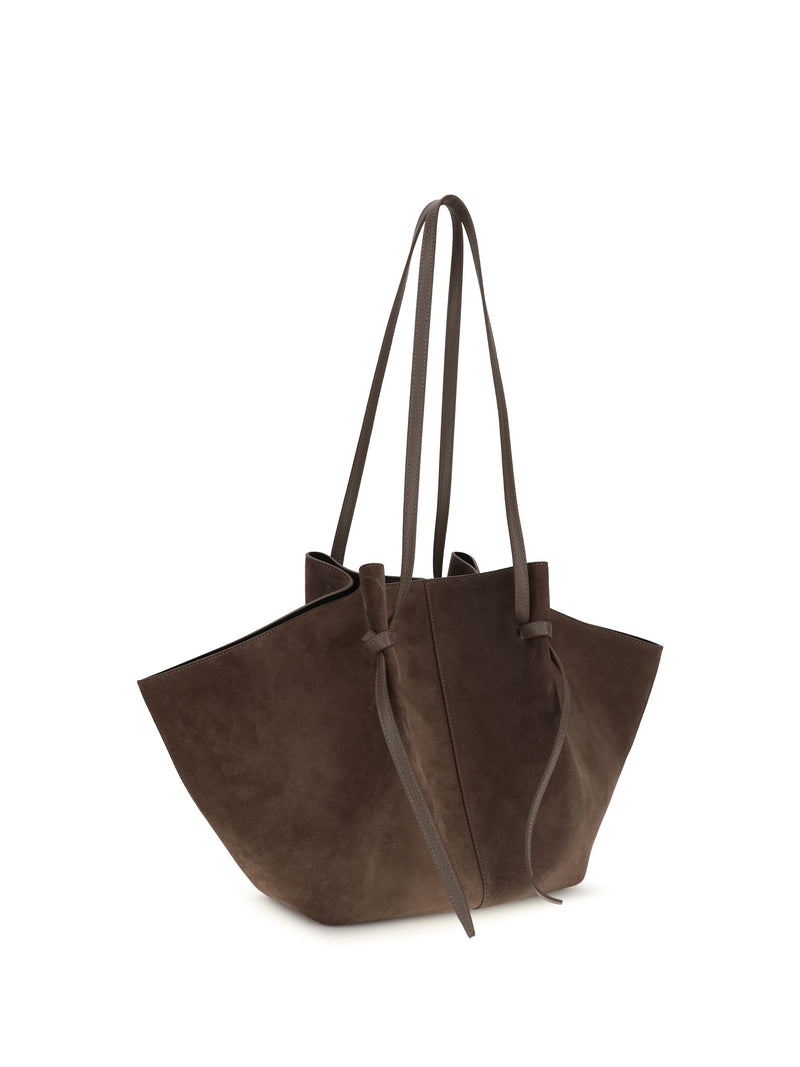 Yuzefi Mochi Shoulder Bag — Brown Calf Leather